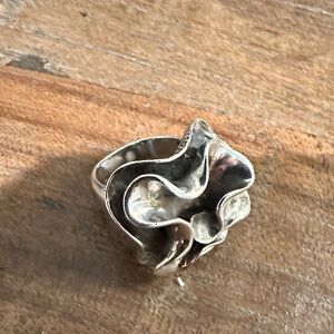 Silpada Sterling Silver Wave Ring